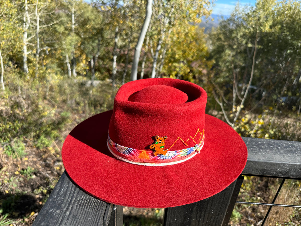 Fire on the Mountain Rabbit Fur Fedora