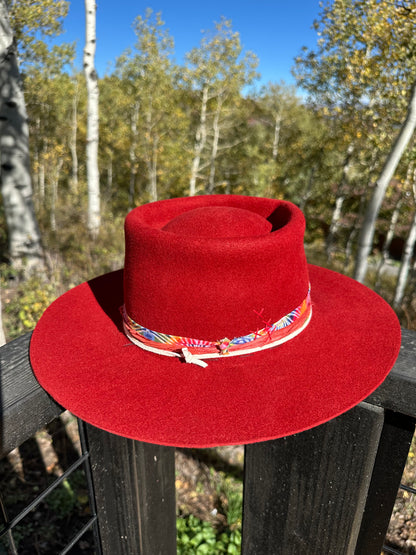 Fire on the Mountain Rabbit Fur Fedora