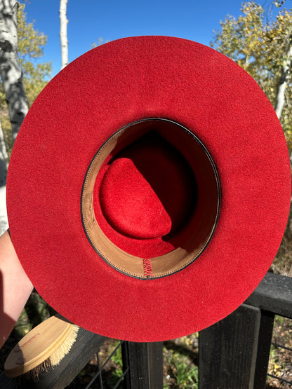 Fire on the Mountain Rabbit Fur Fedora
