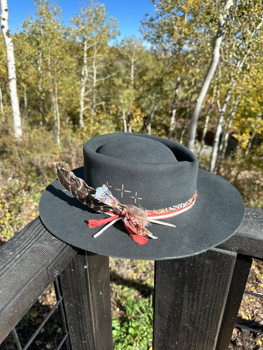 The Dreamer Gray Rabbit Fur Felt Fedora