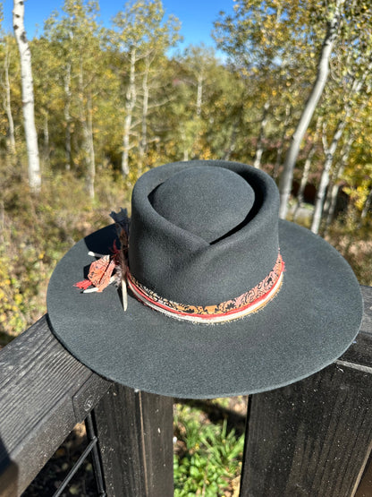 The Dreamer Gray Rabbit Fur Felt Fedora