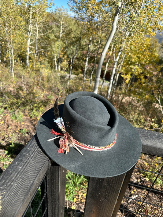 The Dreamer Gray Rabbit Fur Felt Fedora