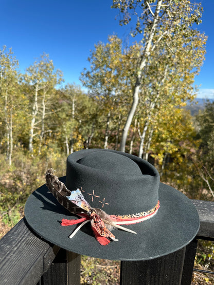 The Dreamer Gray Rabbit Fur Felt Fedora